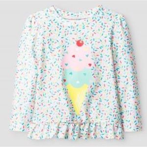 Cat & Jack | Street Style Collaboration Kids Girl Swimwear shirt